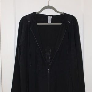 Women’s champion mesh/dri-fit windbreaker